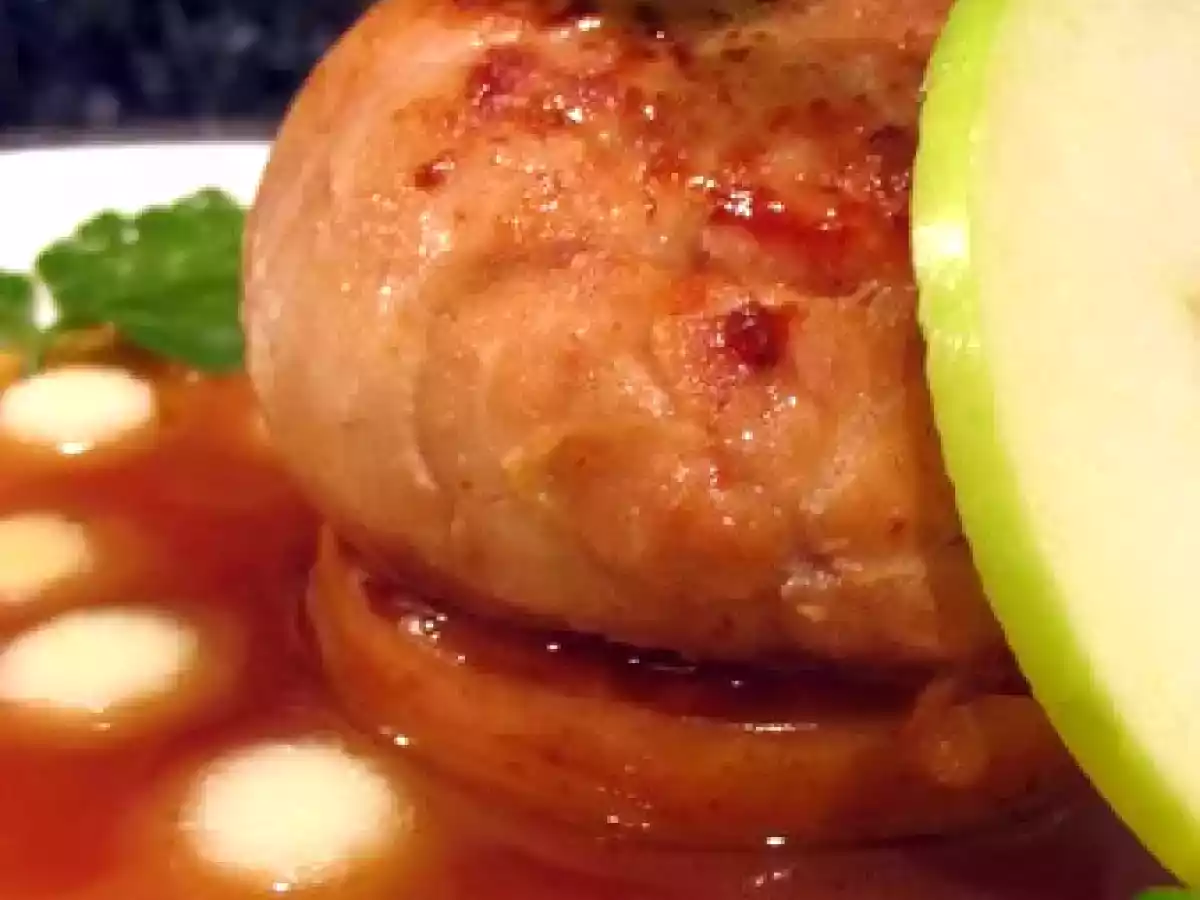 Thuriès suite : toujours pour Le Bec, ris de veau, pomme, jus d'échalote et porto - photo 3