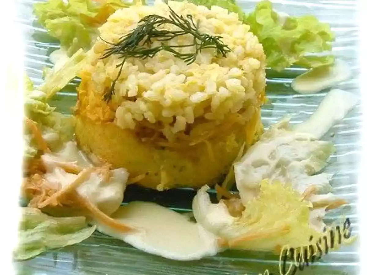 Timbale aux noix de St Jacques