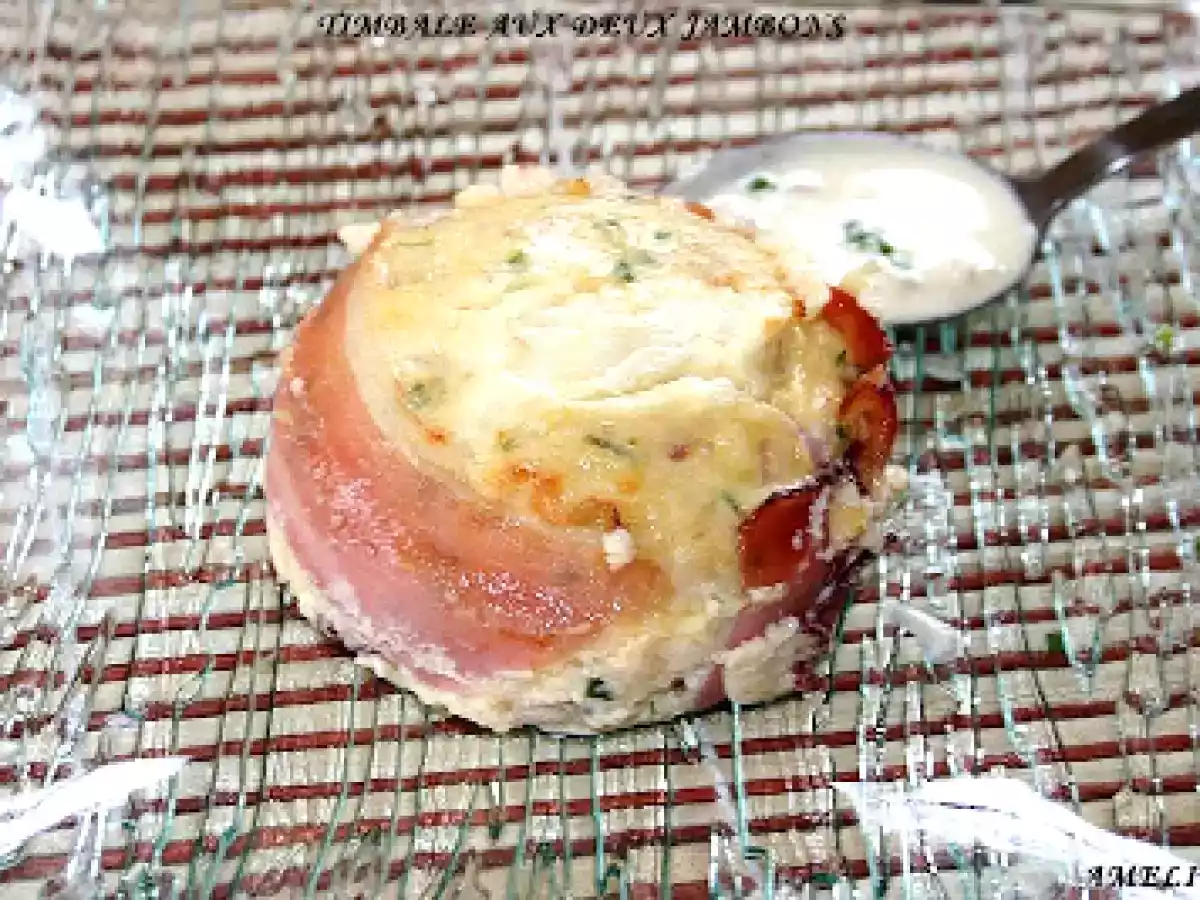 TIMBALE D'ARTICHAUTS ET JAMBON - photo 3