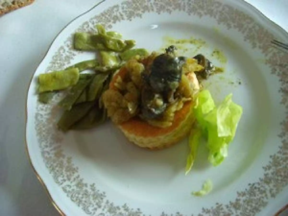 Timbale d'escargots