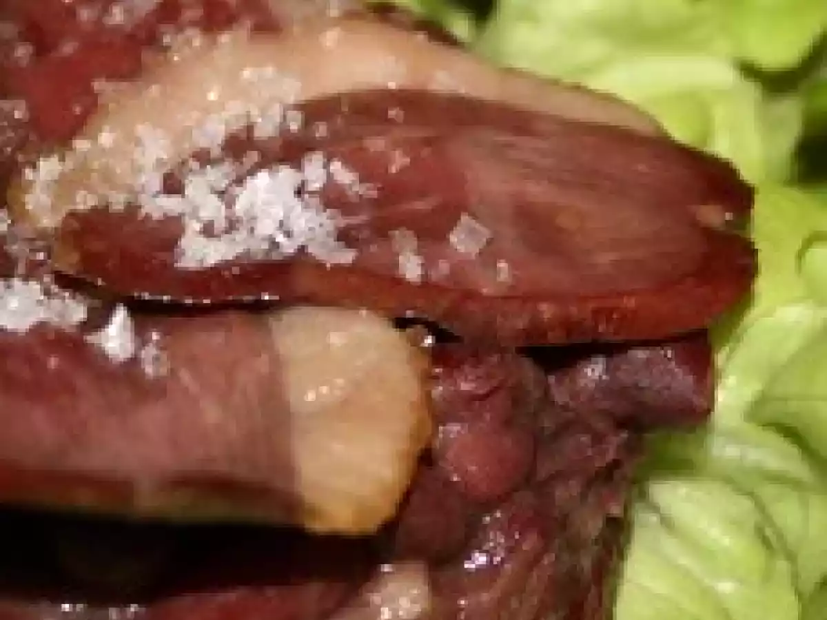 Timbale d'haricots rouges au magret de canard - photo 2