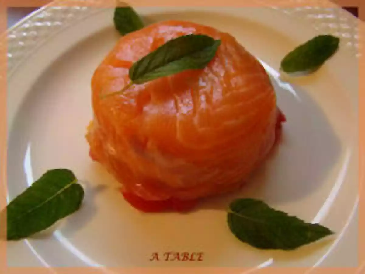 TIMBALE DE SAUMON A MA FACON - photo 2