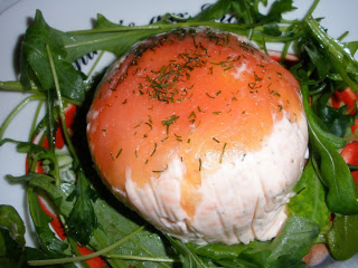 Timbale de saumon et de crevette à Recette Ptitchef