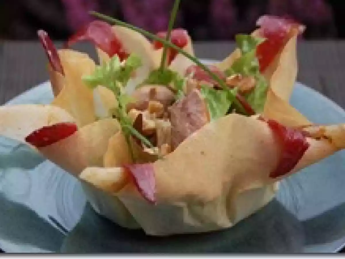 Timbale de Sot l'y Laisse aux Topinambours