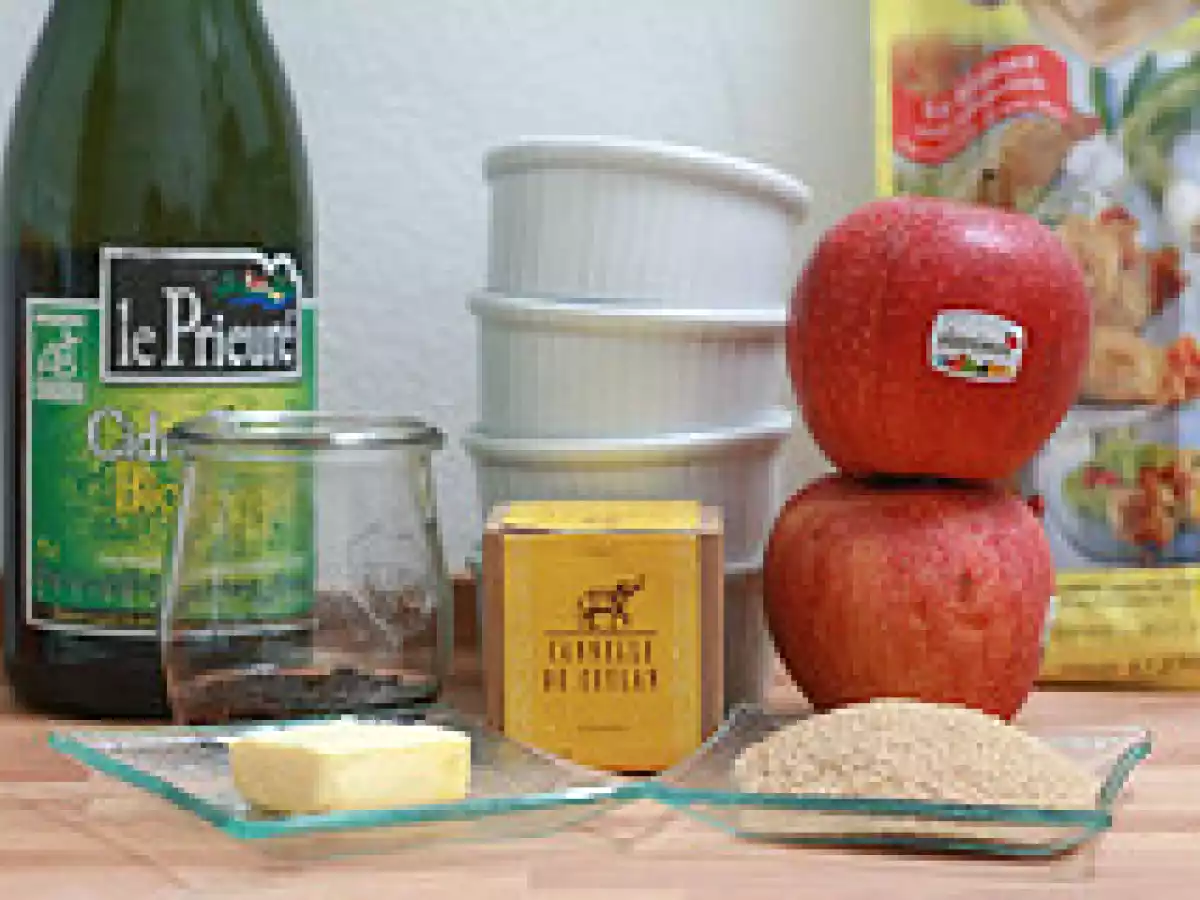 Timbales croustillantes aux pommes & caramel de cidre - photo 3