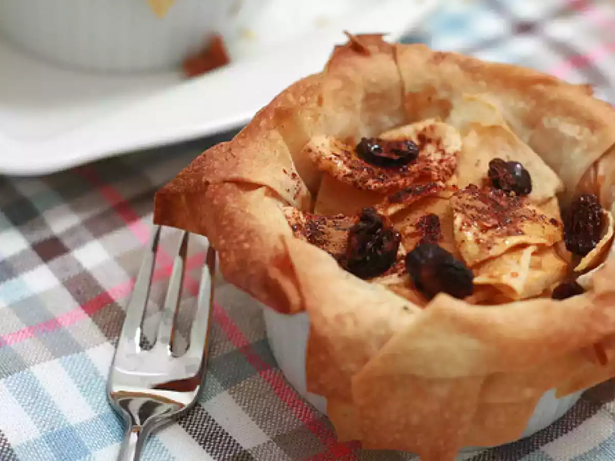 Timbales croustillantes aux pommes & caramel de cidre - photo 8