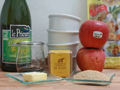 Timbales croustillantes aux pommes & caramel de cidre - photo 3