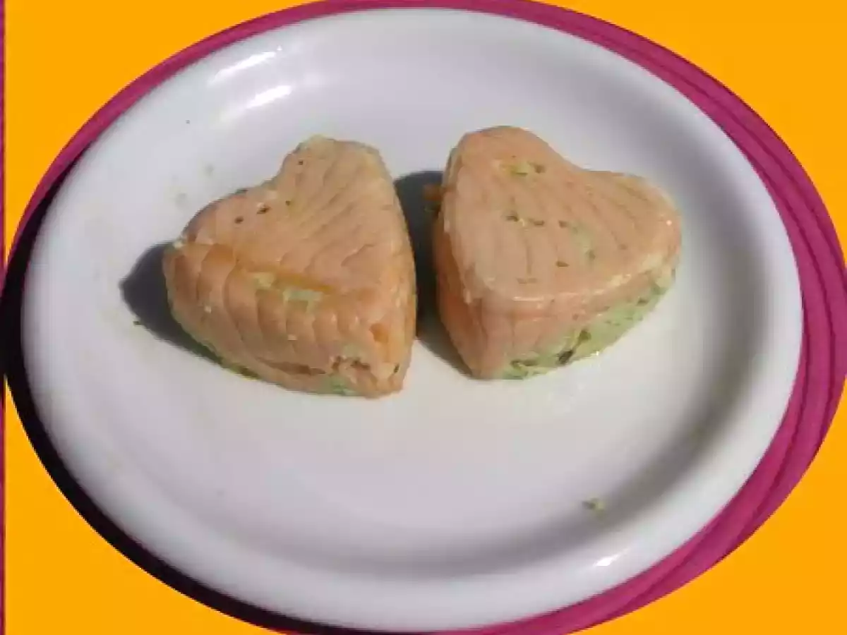 Timbales de Jeanne: Saumon fumé-courgettes