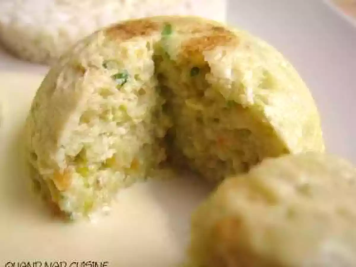 Timbales de poisson aux légumes - photo 2