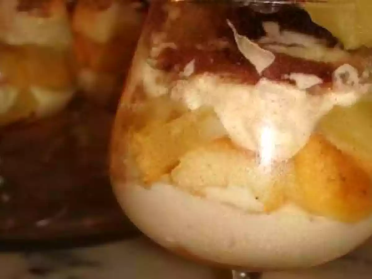 tiramisu à l'ananas