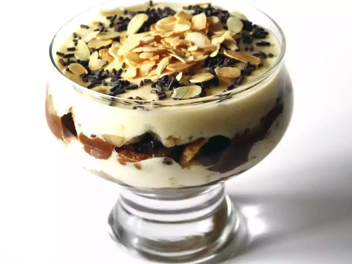 Tiramisu à la banane et au Nutella