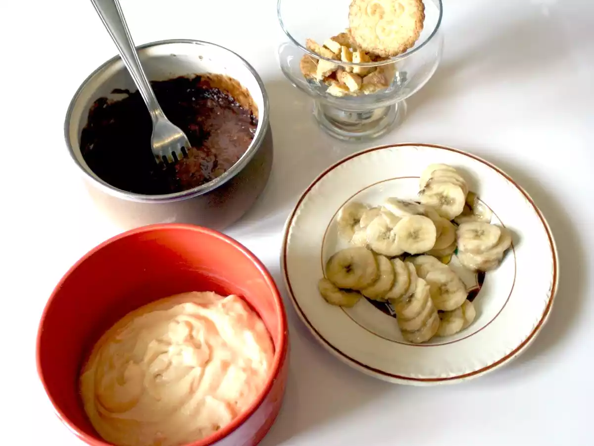 Tiramisu à la banane et au Nutella - photo 4