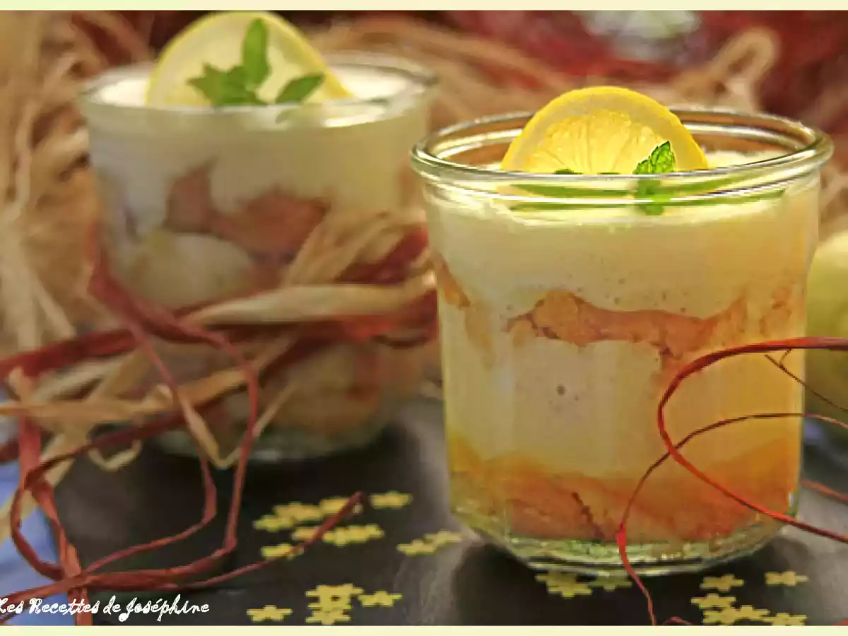Tiramisu à la crème de citron et limoncello