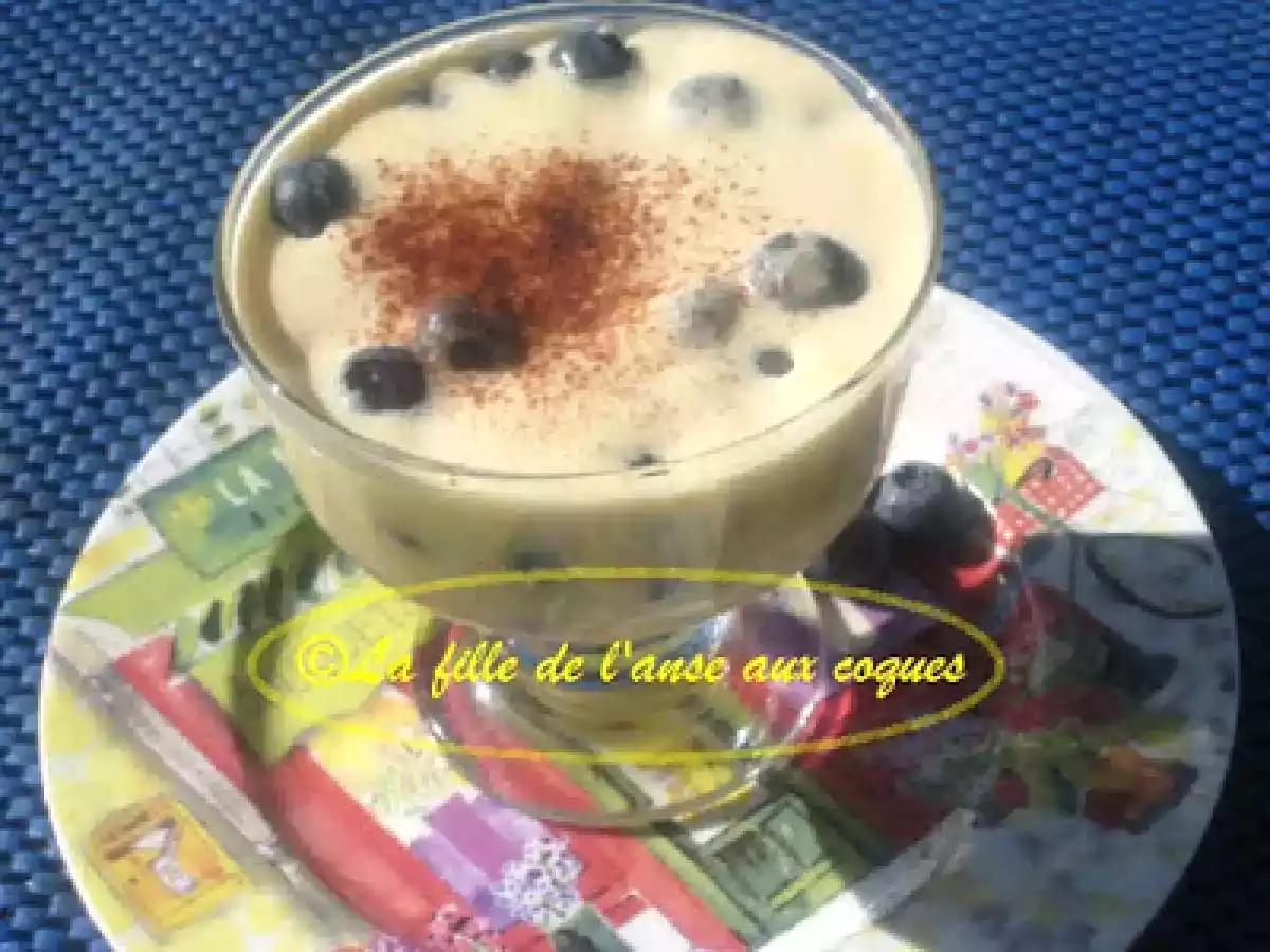 TIRAMISU À LA CRÈME DE RICOTTA À L?ÉRABLE ET AUX BLEUETS