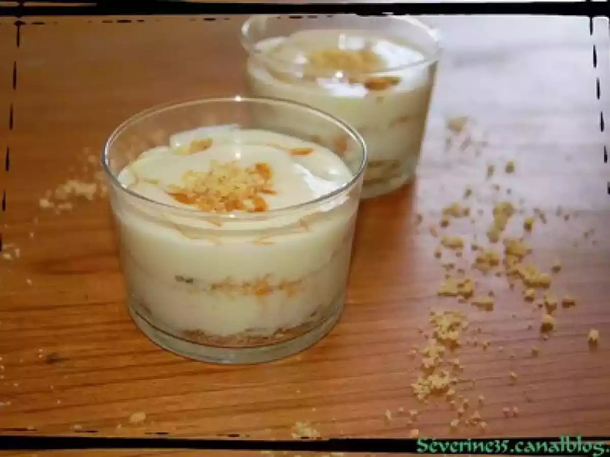 Tiramisu au Palets Bretons et au Caramel