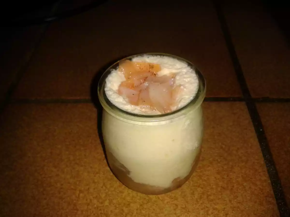 Tiramisu au saumon fumé