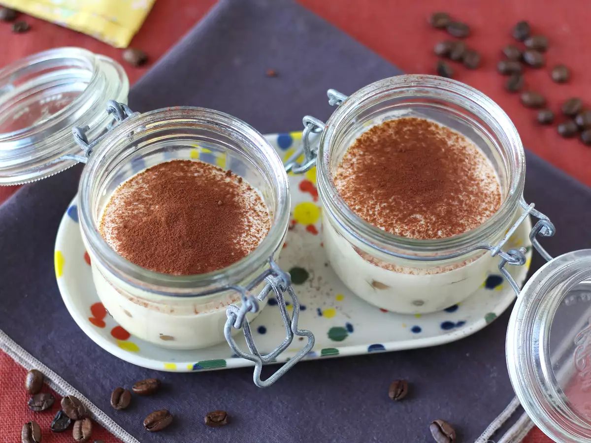 Tiramisu au tofu soyeux sans mascarpone et sans œufs