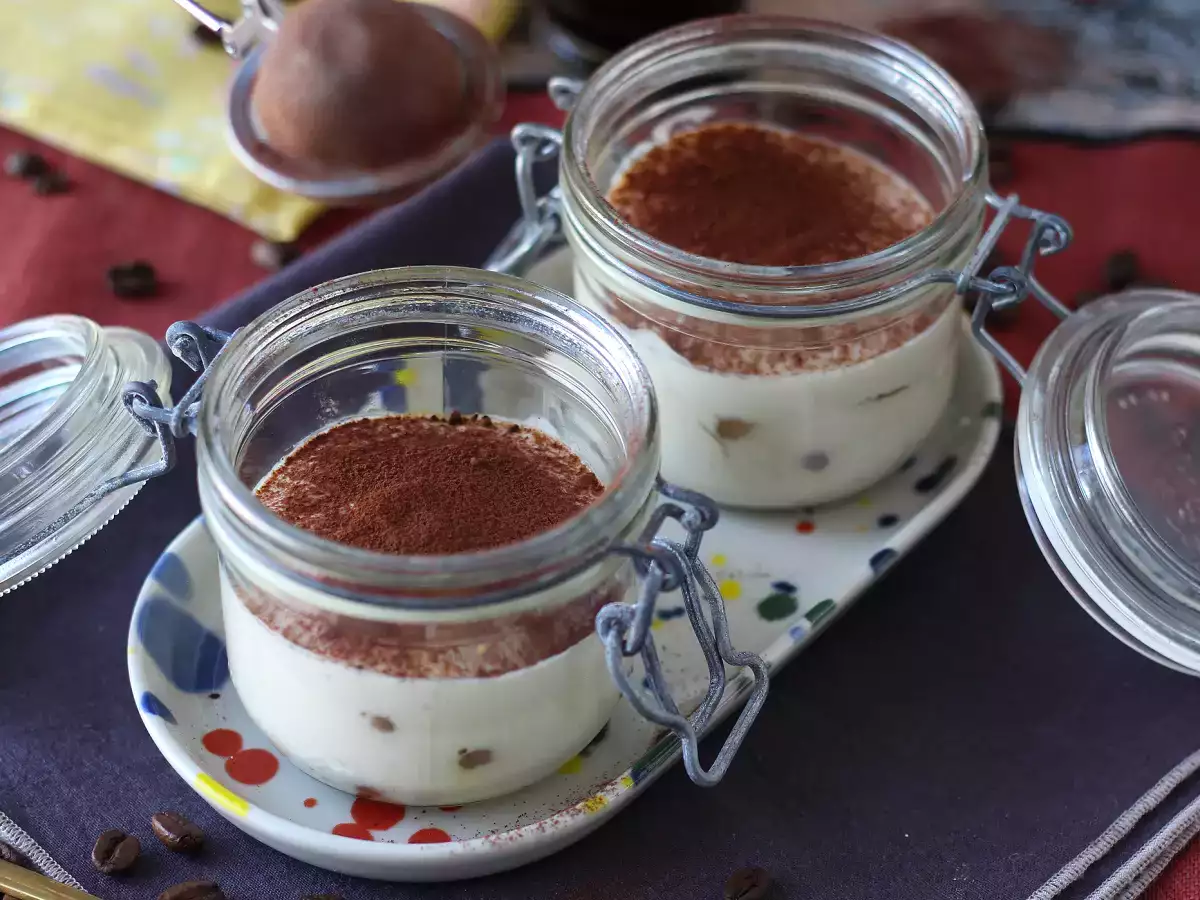 Tiramisu au tofu soyeux sans mascarpone et sans œufs - photo 2