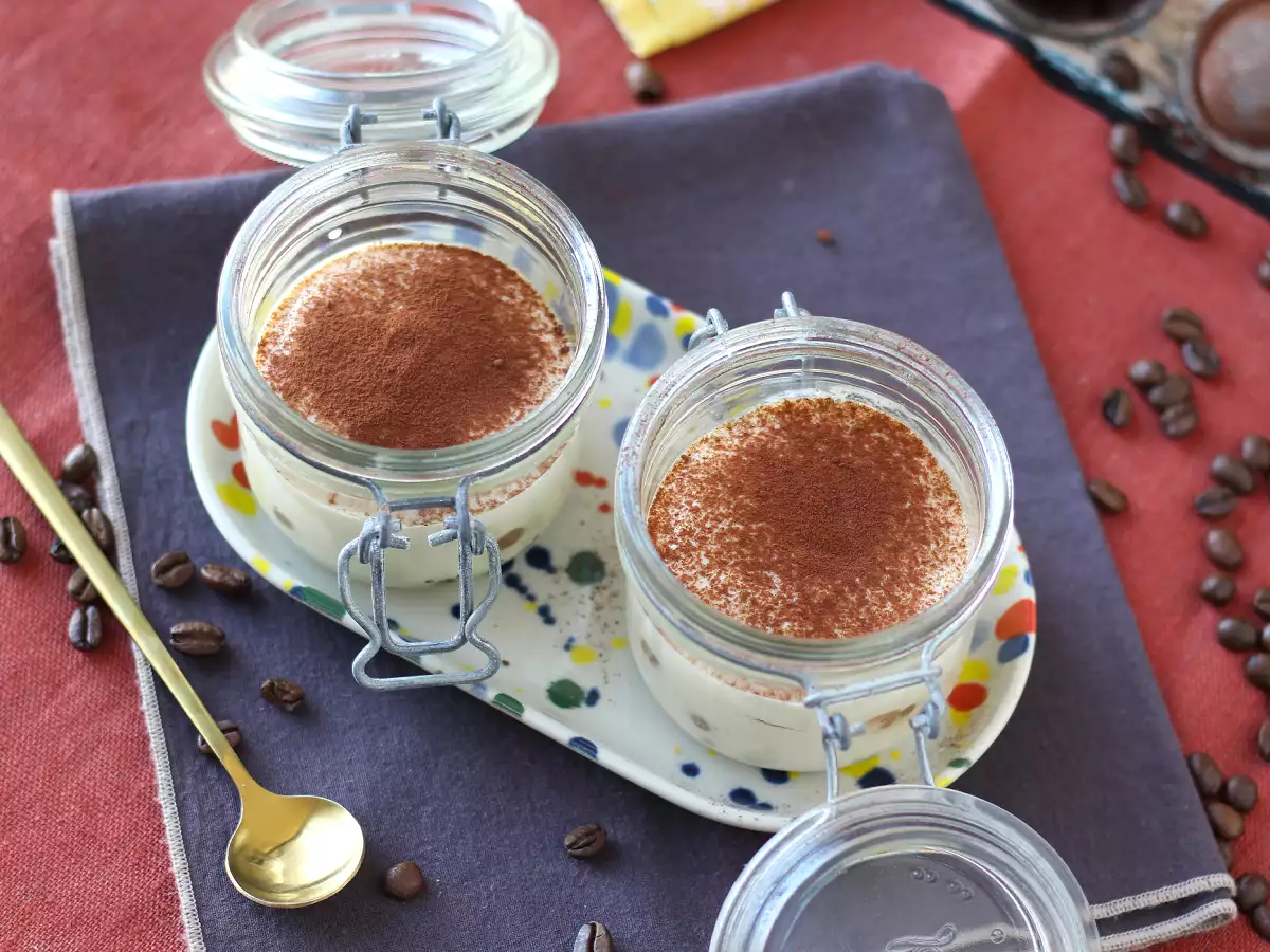Tiramisu au tofu soyeux sans mascarpone et sans œufs - photo 3