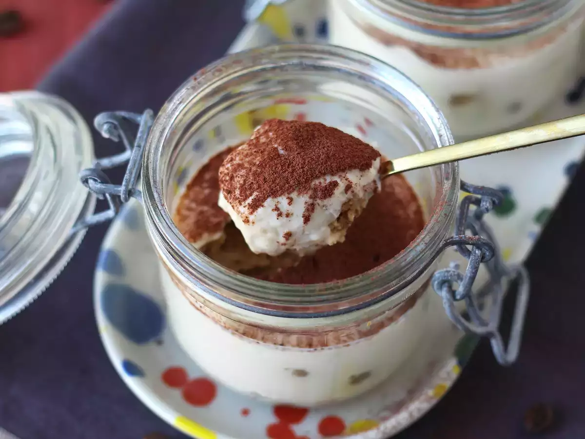 Tiramisu au tofu soyeux sans mascarpone et sans œufs - photo 4