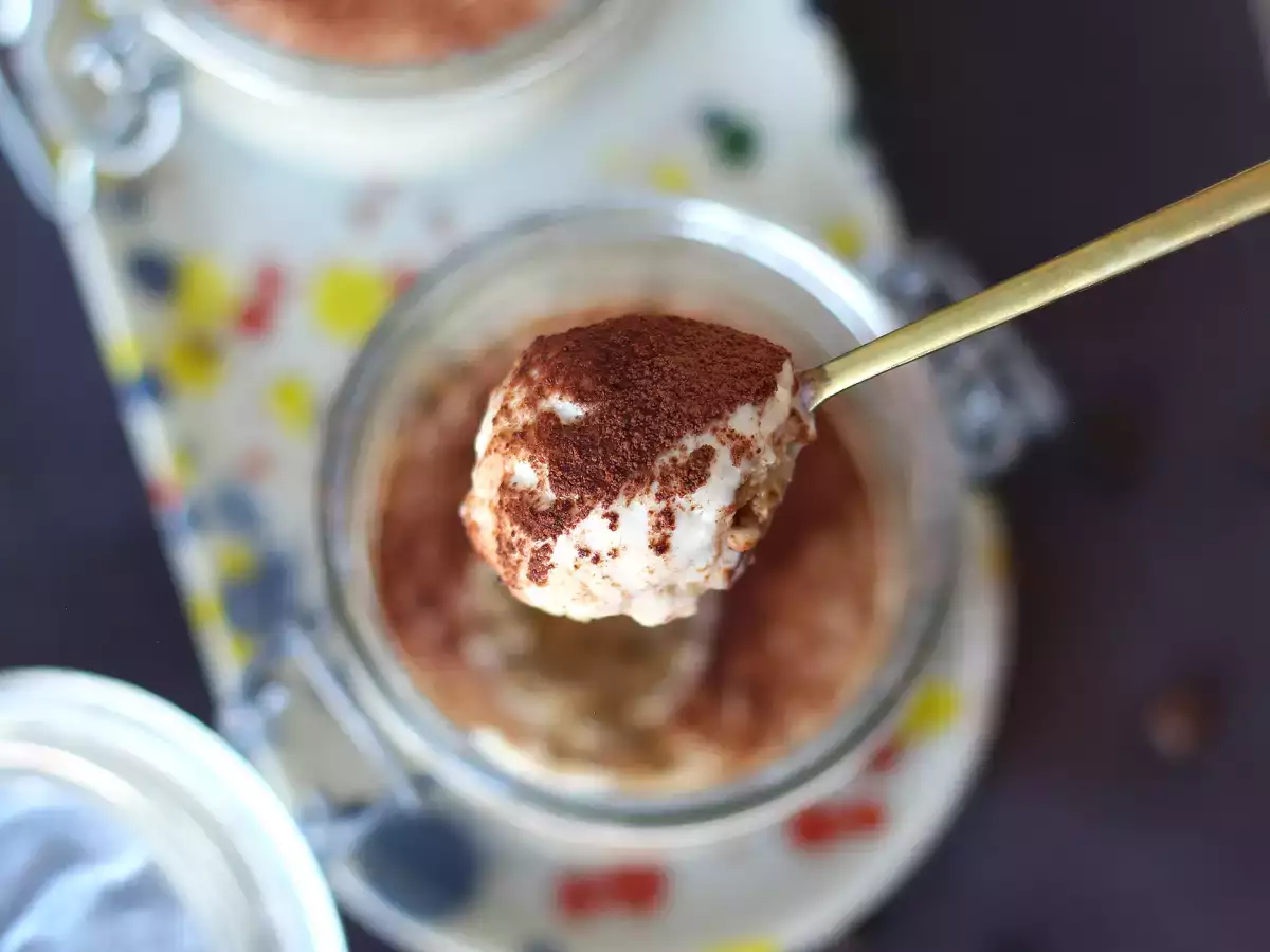 Tiramisu au tofu soyeux sans mascarpone et sans œufs - photo 5