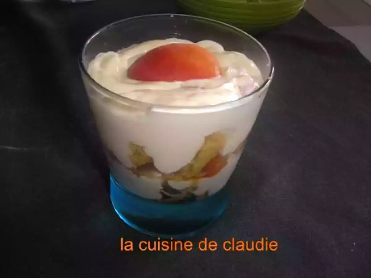 Tiramisu aux abricots et palet breton - photo 2