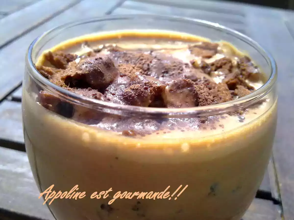 Tiramisu aux brownies et au nutella