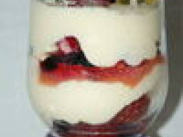 Tiramisu aux fruits rouges