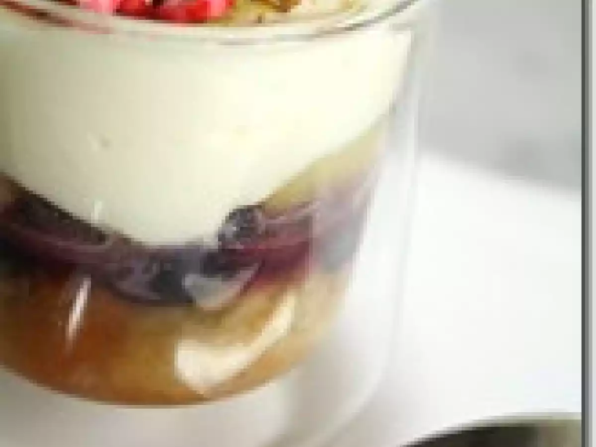 Tiramisu aux Myrtilles et Ananas