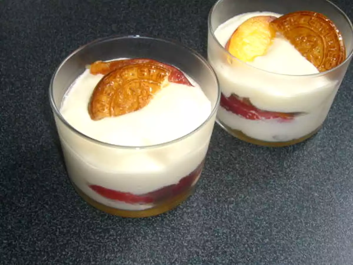 Tiramisu aux nectarines jaunes, parfum de Provence