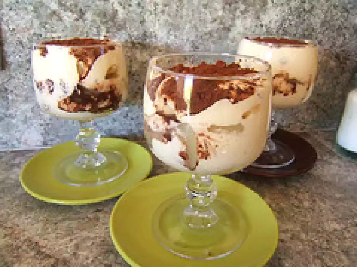 Tiramisu aux poires