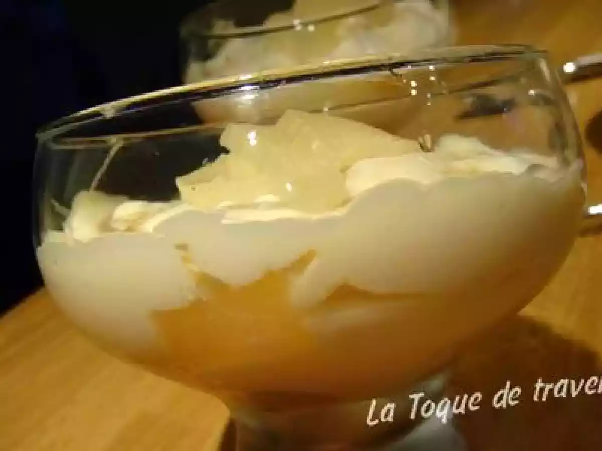 Tiramisù aux poires et caramel d'érable - photo 2