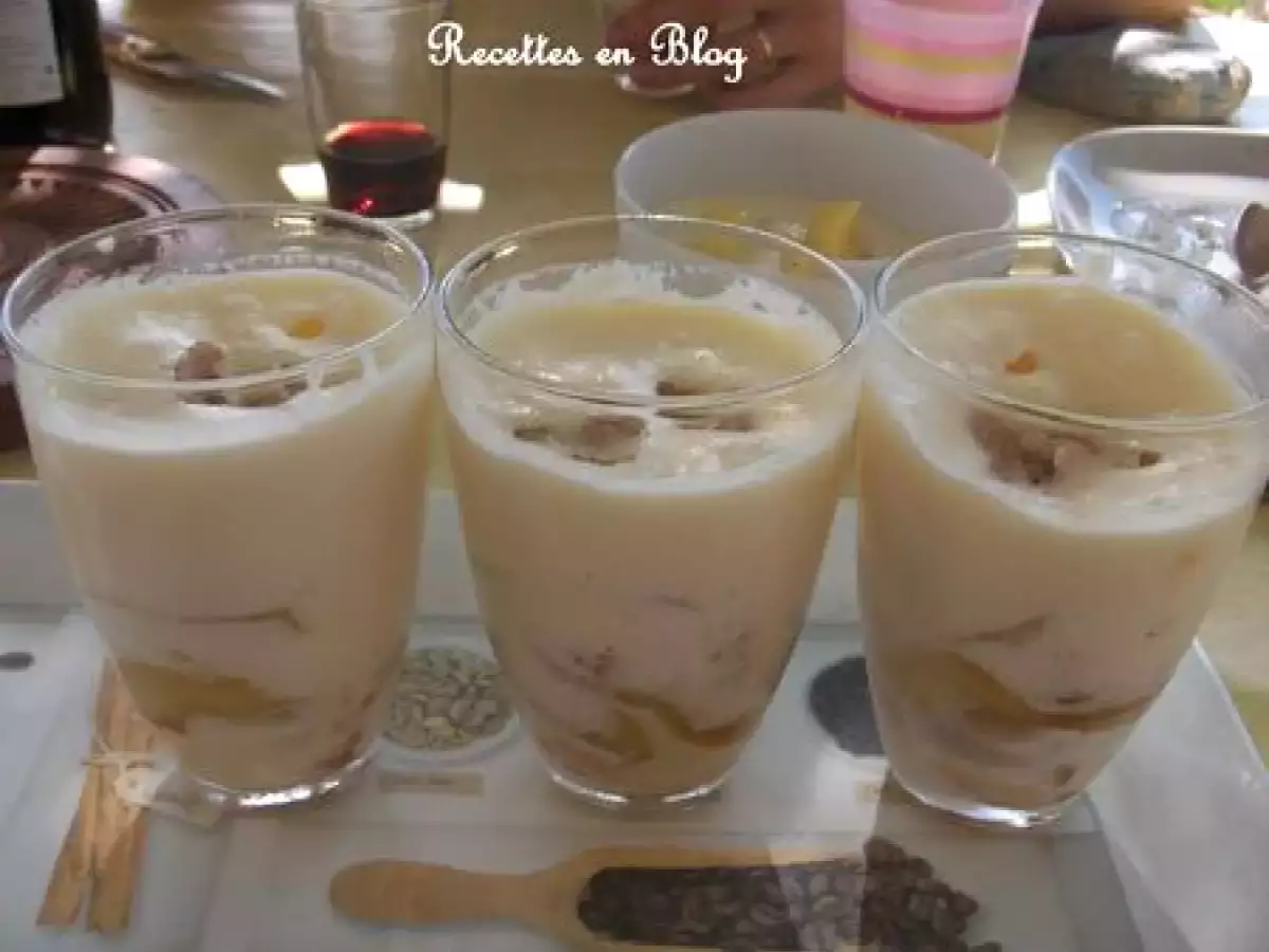 TIRAMISU AUX POMMES, CARAMEL ET NOIX - photo 2