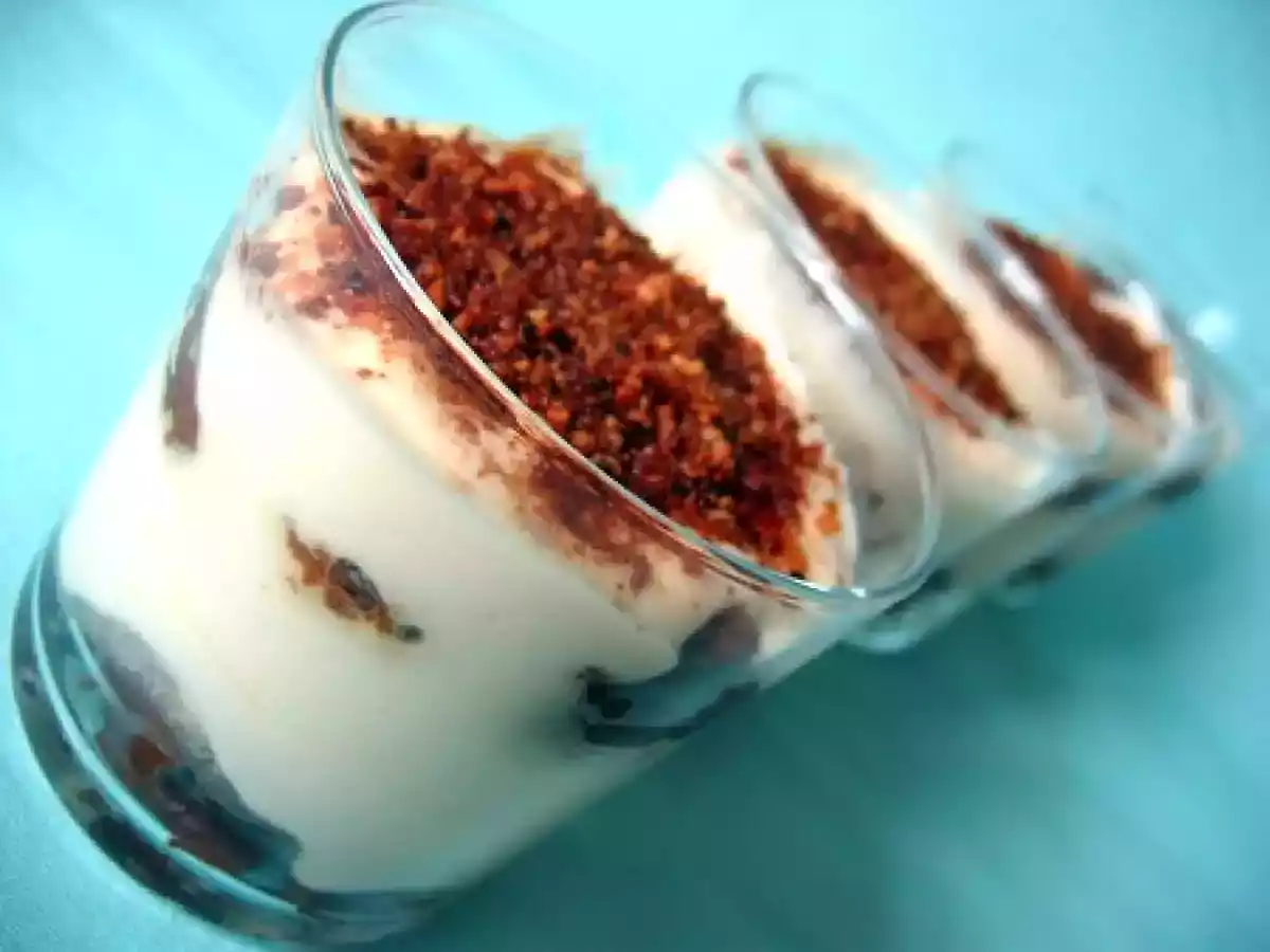 Tiramisu aux spéculoos et caramel