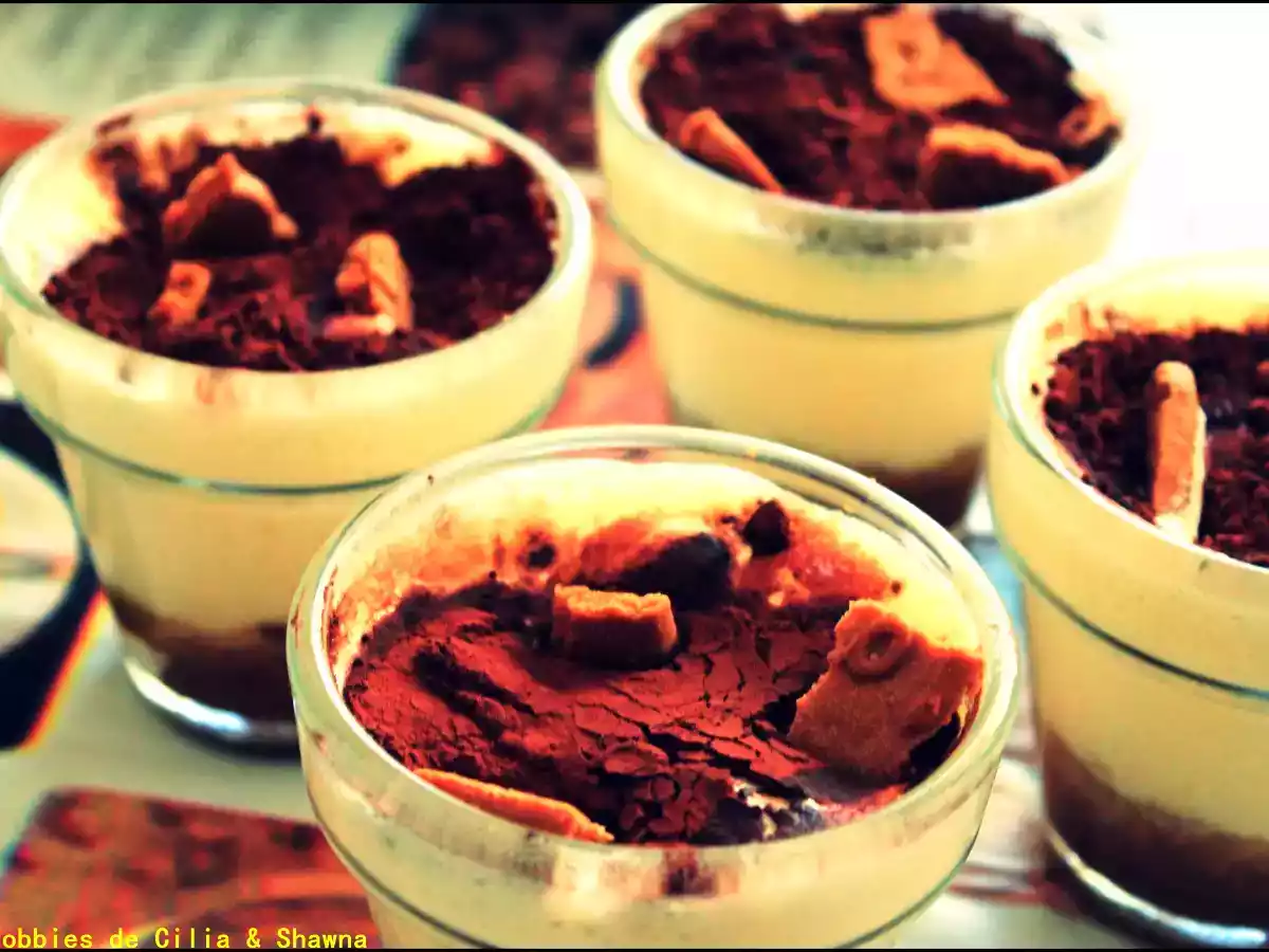 Tiramisu aux speculoos et caramel au beurre salé