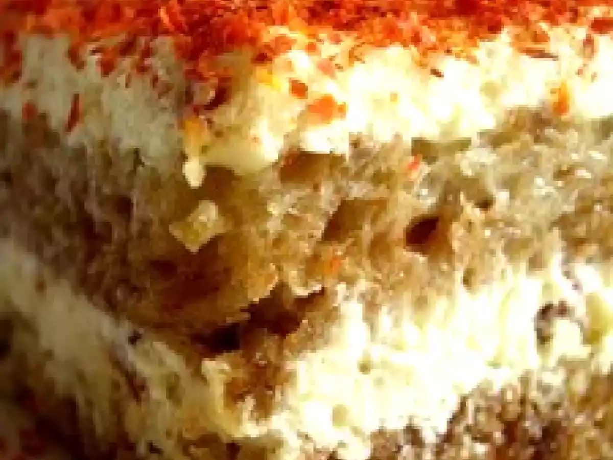 Tiramisu aux tomates séchées et poudre de tomates