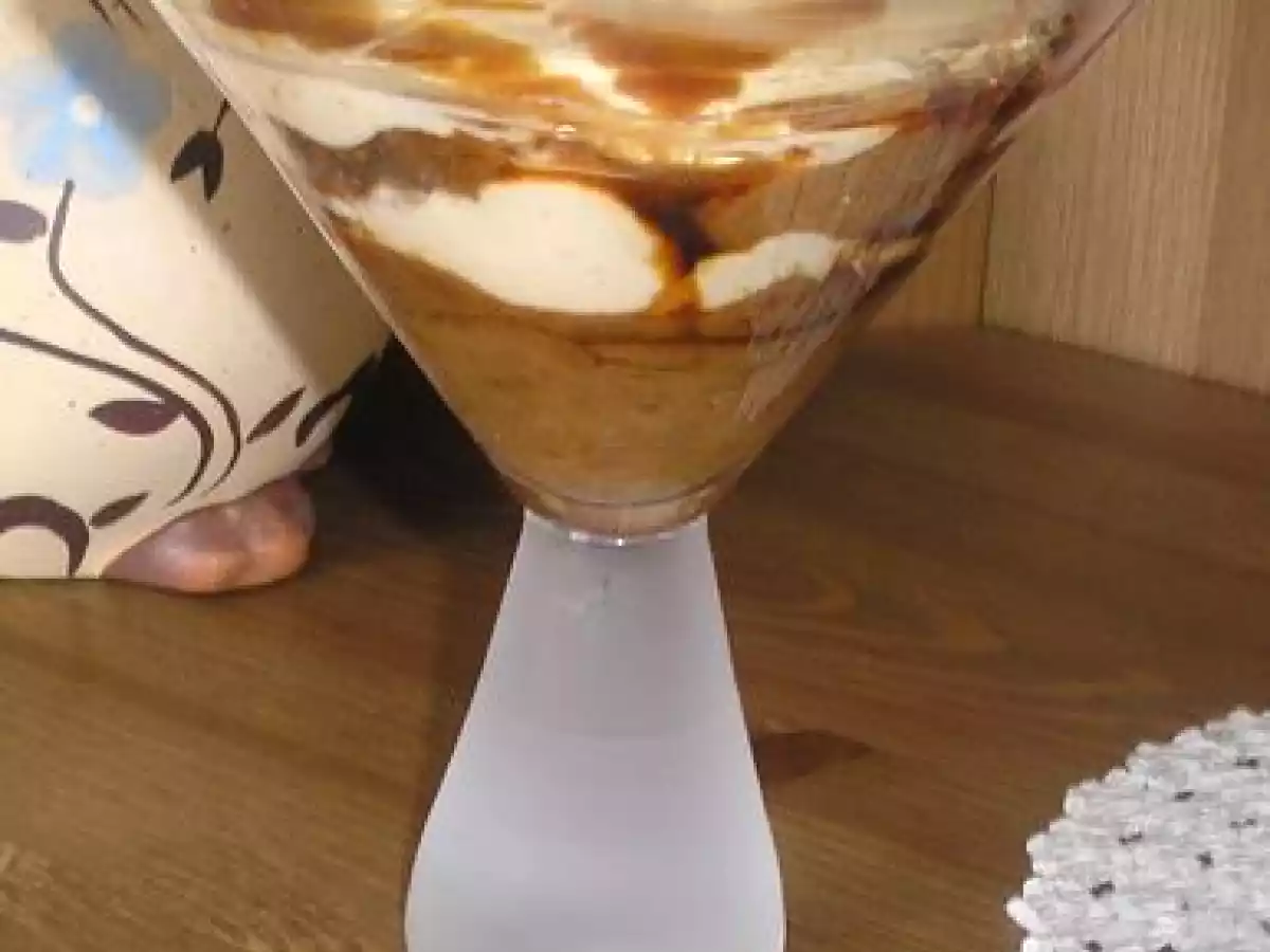 Tiramisu banane caramel spéculos