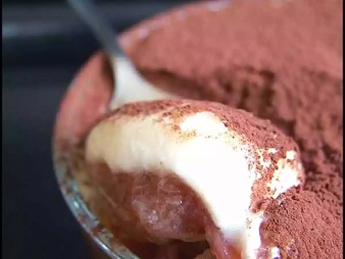 Tiramisu de rêve au pain d'épices et compotée de rhubarbe à la cannelle - photo 4