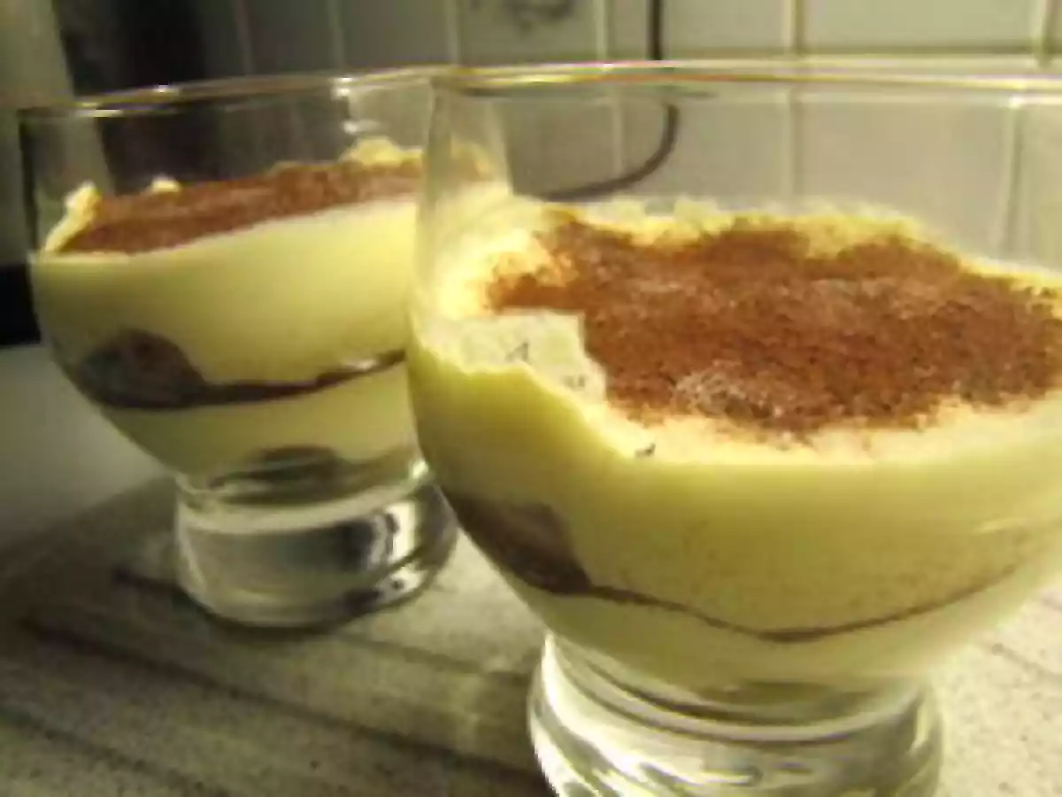 Tiramisu diététique super bon