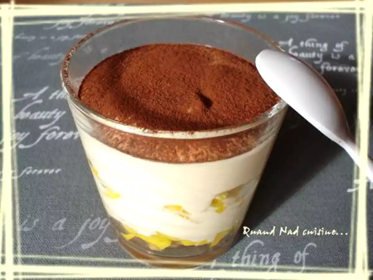 Tiramisu exotique à la mangue - photo 3