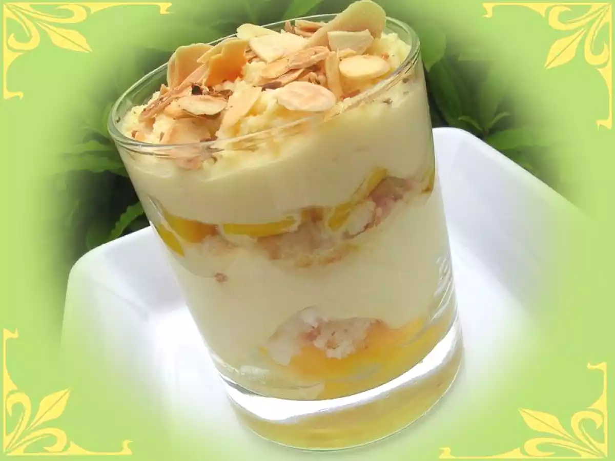Tiramisu exotique coco/mangue!!