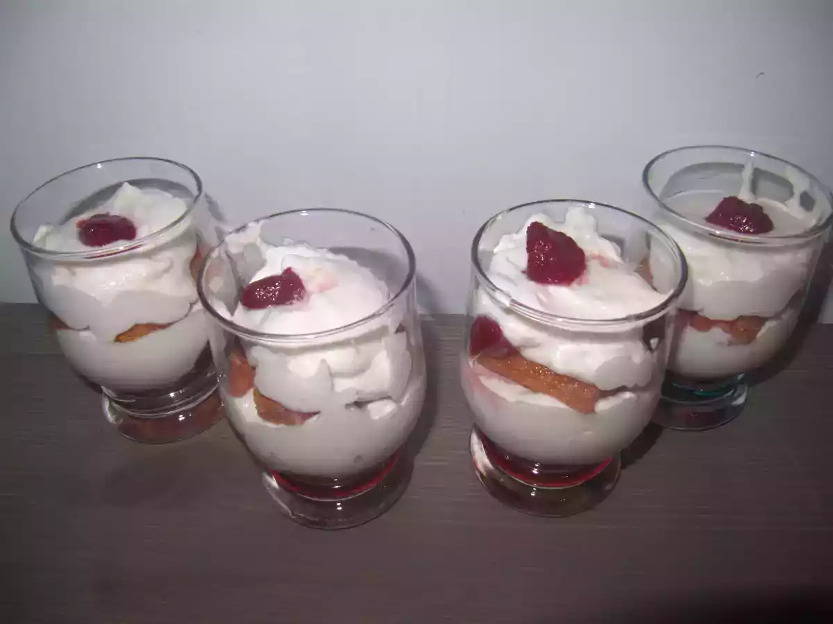 Tiramisu fraise