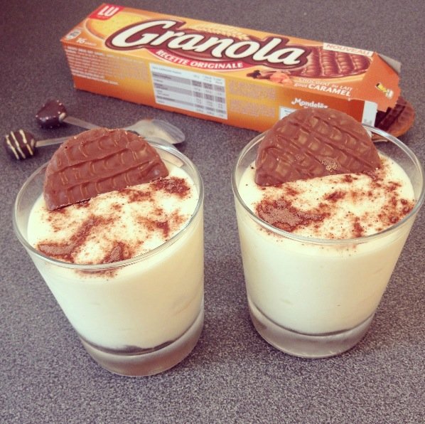 TIRAMISU GRANOLA CARAMEL Recette Ptitchef