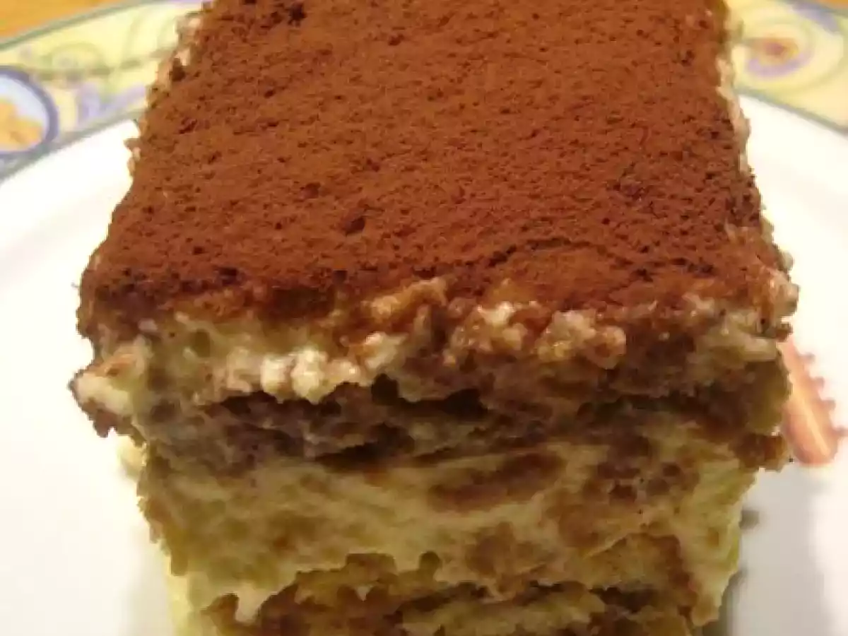 Tiramisu italien au mascarpone et marsala : delicioso !!!!