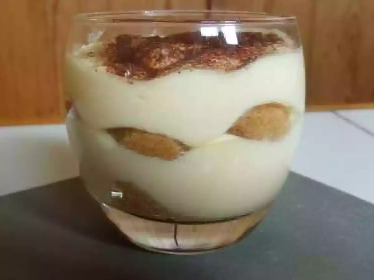Tiramisu léger en verrine