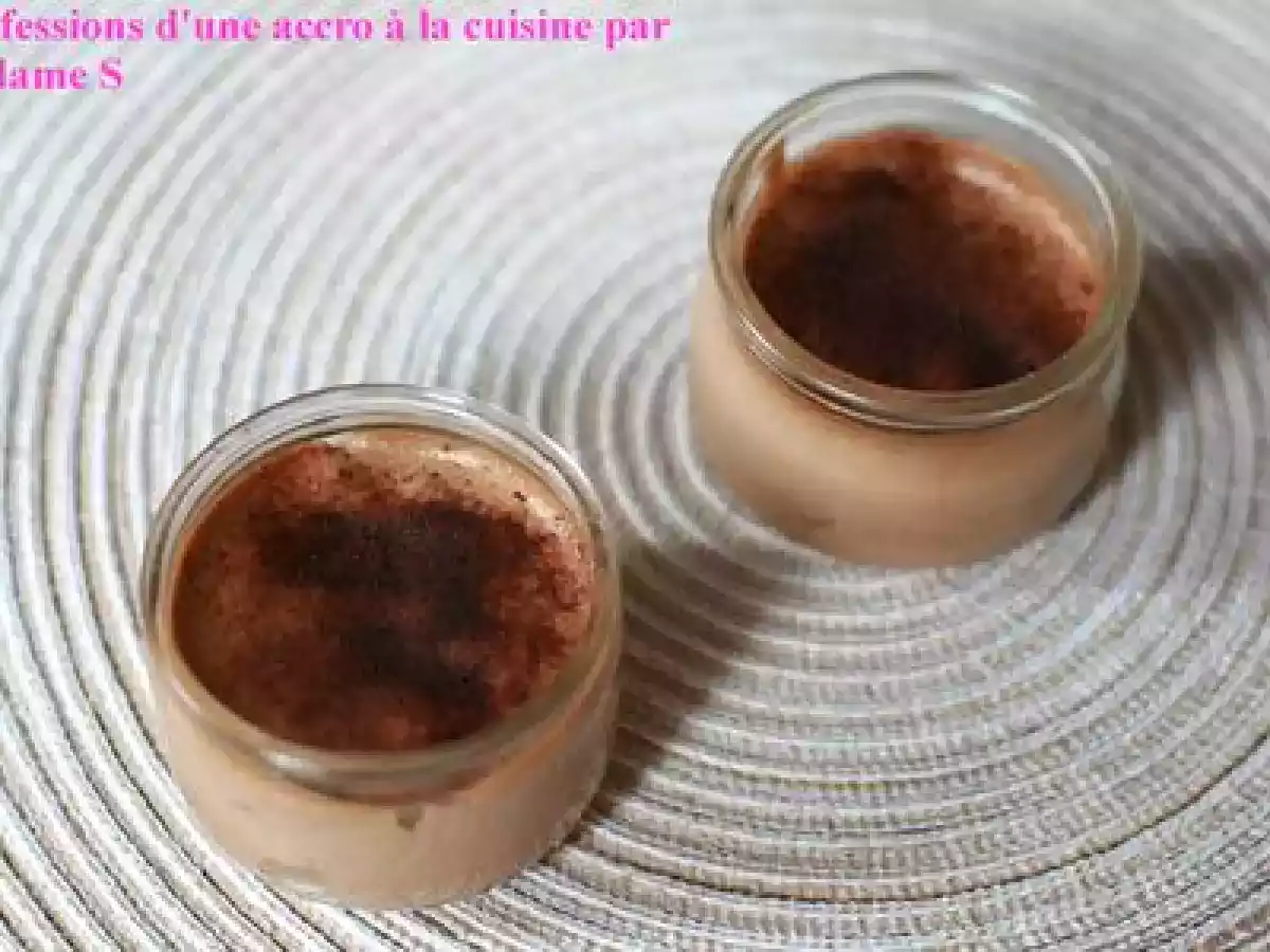 Tiramisu Poires-Nutella