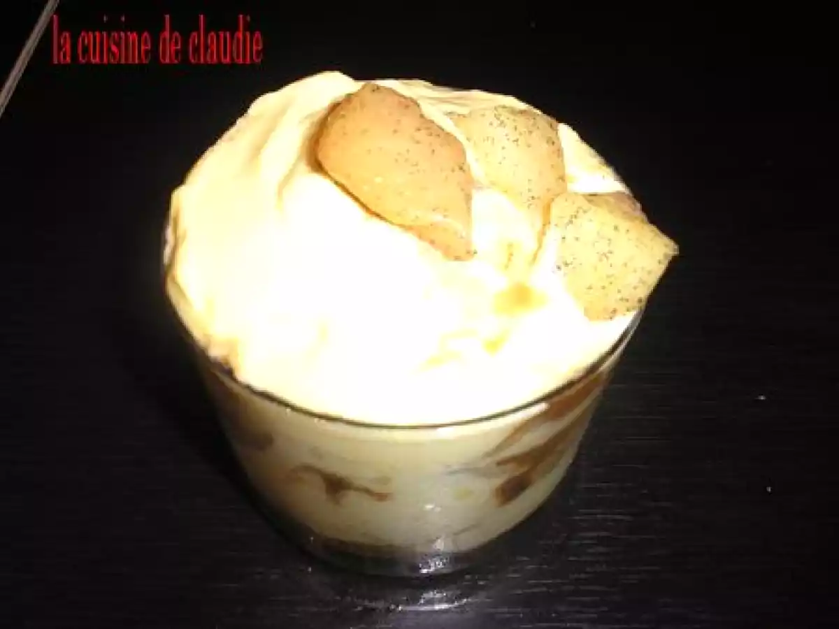 Tiramisu pomme-caramel-vanille - photo 2