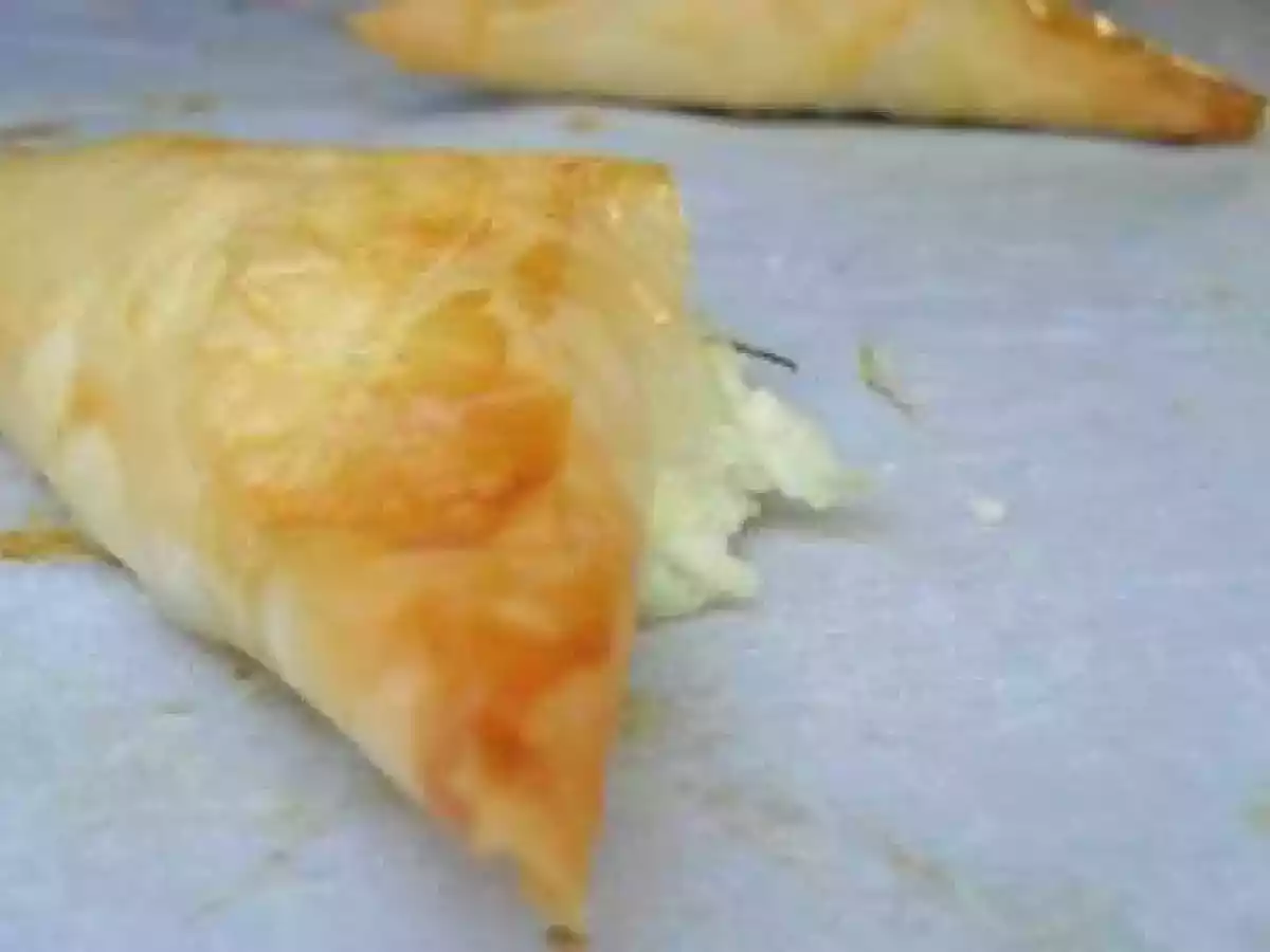 Tiropitakia (Triangles farcis à la Grecque)