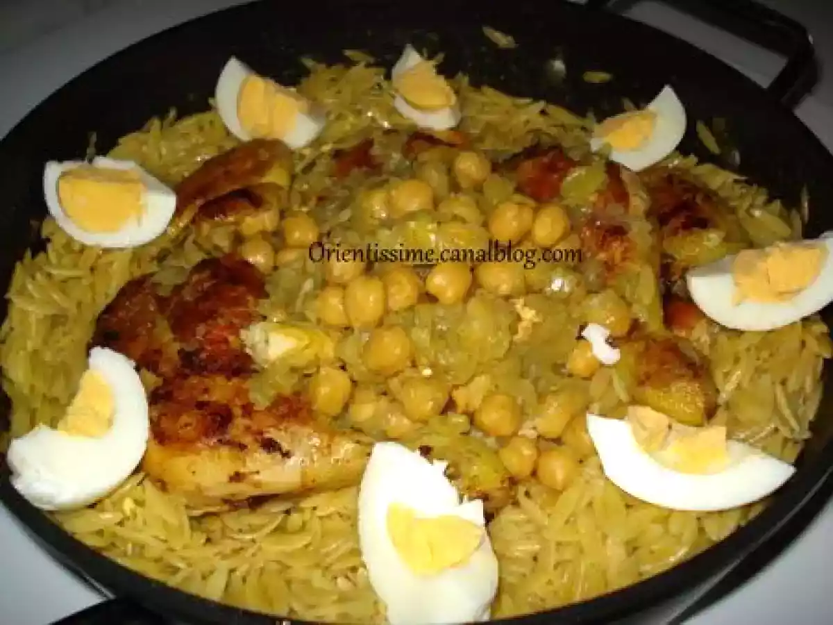 Tlitli, spécialité Algérienne à base de pâtes