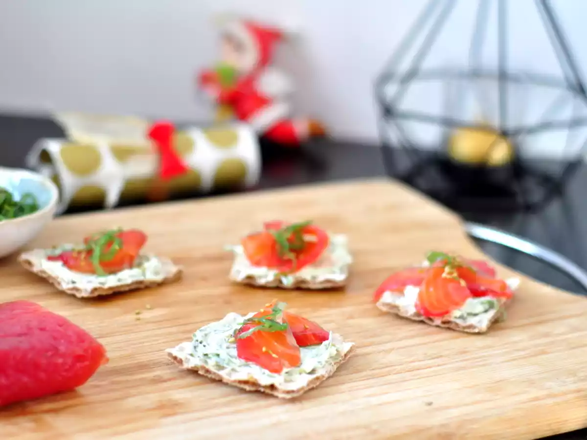 Toast saumon gravlax & wakame sésame - photo 3